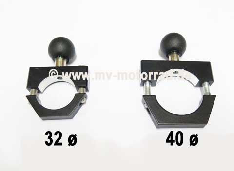 MV Motorrad / エムブイ　モトラッド Handle Bar Holder for GPS and PDA Mounting Handheld Devices - 10222-10222-25-10222-28