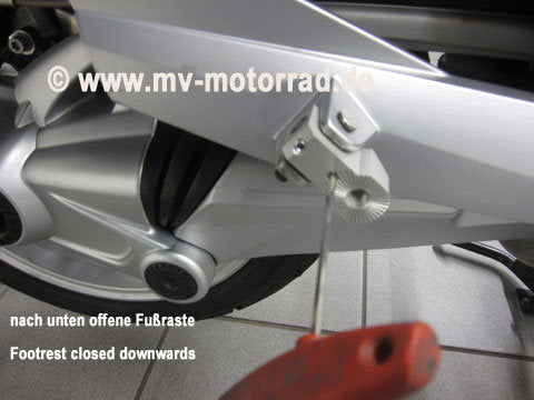 MV Motorrad / エムブイ　モトラッド Foot Board for Passenger Footrest - 10335