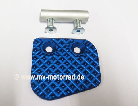 MV Motorrad / エムブイ　モトラッド Footrest Expansion for all Globetrotters and Xtreme Drivers - 10362