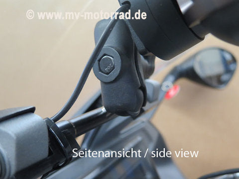 MV Motorrad / エムブイ　モトラッド GPS Holder for BMW R1250RS for BMW GPS Device or other GPS Devices - 10380