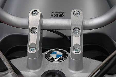 MV Motorrad / エムブイ　モトラッド The Tube Style Superbike Handlebar Adapter for BMW R850GS-R1100GS - 90002-r1100gs