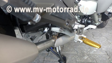 MV Motorrad / エムブイ　モトラッド Flexible adjustable Rider's Footrest - 908649