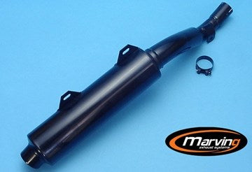 Marving / マービング マフラー Edr ブラック - EU公道走行認可 Yamaha XT 600 E (91-96) | EDR/27/NC