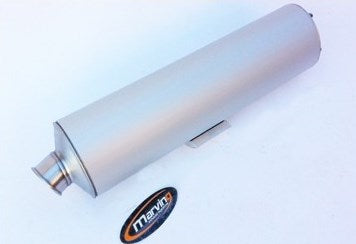 Marving / マービング マフラー ビッグオーバル = 102x130 Superline アルミニウム - EU公道走行認可 | EU/AL/DMS2R