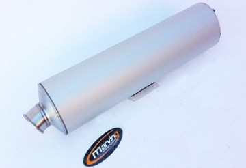 Marving / マービング マフラー ビッグオーバル = 102x130 Superline アルミニウム - EU公道走行認可 Suzuki GSX 600 R (01-04) | EU/AL/S14