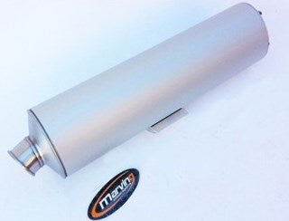 Marving / マービング マフラー ビッグオーバル = 102x130 Superline アルミニウム - EU公道走行認可 Suzuki GSX 600 F (98-01) | EU/AL/S2