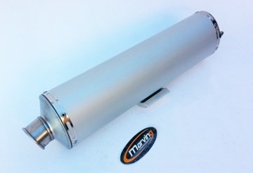 Marving / マービング マフラー ビッグオーバル = 102x130 Superline アルミニウム - EU公道走行認可 Suzuki GSX 600 R (97-00) | EU/AL/S4