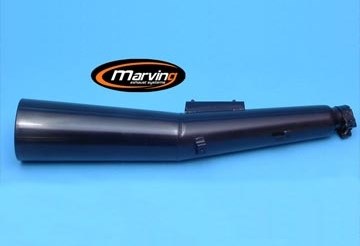 Marving / マービング マフラー Master ブラック - EU公道走行認可 Honda 500 FT | H/133/NC