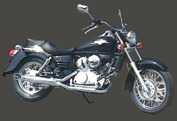 Marving / マービング マフラー Legend クロム Honda VT 125 SHADOW | H/CP34/BC