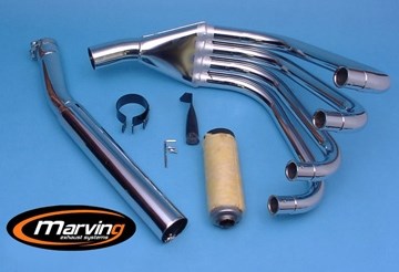 Marving / マービング フルシステム 4/1 レーシング クロム Kawasaki Z 900 | K/26/BC