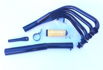 Marving / マービング フルシステム 4/1 レーシング ブラック Suzuki GSX 750 ES/EF (85-) | S/48/NC