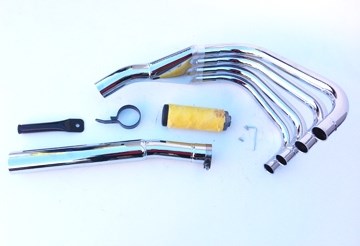 Marving / マービング フルシステム 4/1 レーシング クロム Suzuki GSX 750 E (79-) | S/54/BC