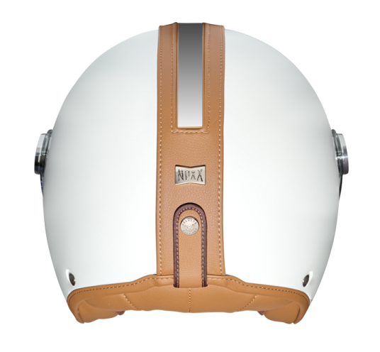 NEXX Garage Helmet X.G30 GROOVY WHITE  CAMEL  Size: XL | 01G3000428111