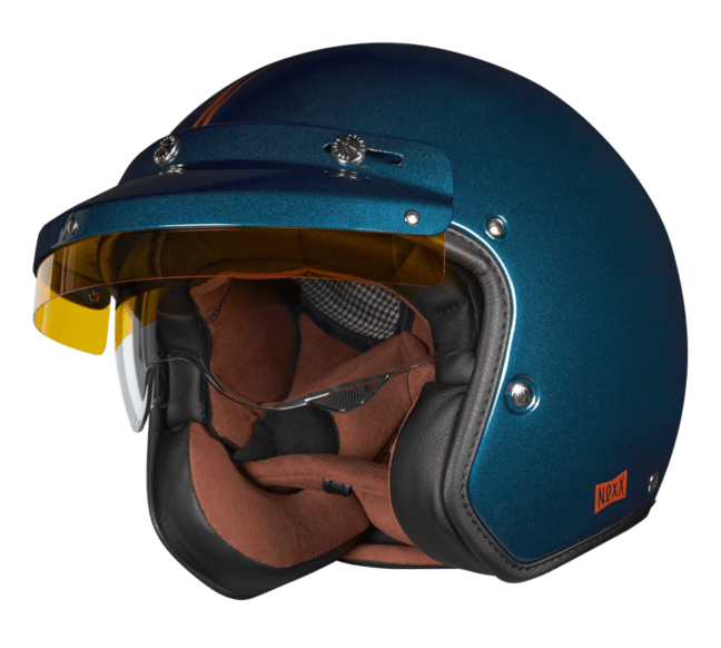 NEXX Garage Helmet X.G30 LAGOON BLUE COPPER  Size: XL | 01G3003432732