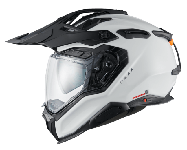NEXX Adventure Helmet X.WED3 PLAIN WHITE PEARL  Size: 2XL | 01XE300419058
