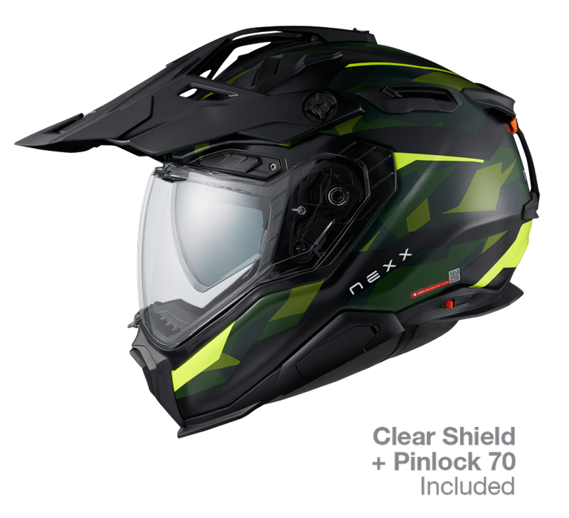 NEXX Adventure Helmet X.WED3 TRAILMANIA GRN NEON MT  Size: 3XL | 01XE301418171
