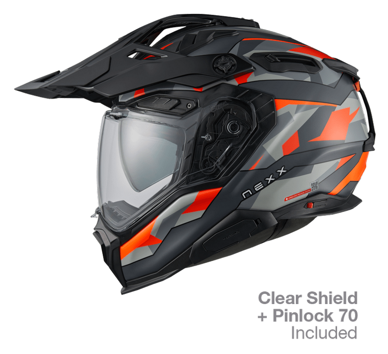 NEXX Adventure Helmet X.WED3 TRAILMANIA GREY.ORA MT   Size: 3XL | 01XE302418216