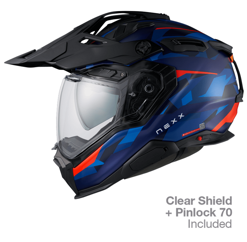 NEXX Adventure Helmet X.WED3 TRAILMANIA BLUE.RED MT  Size: 3XL | 01XE303418954