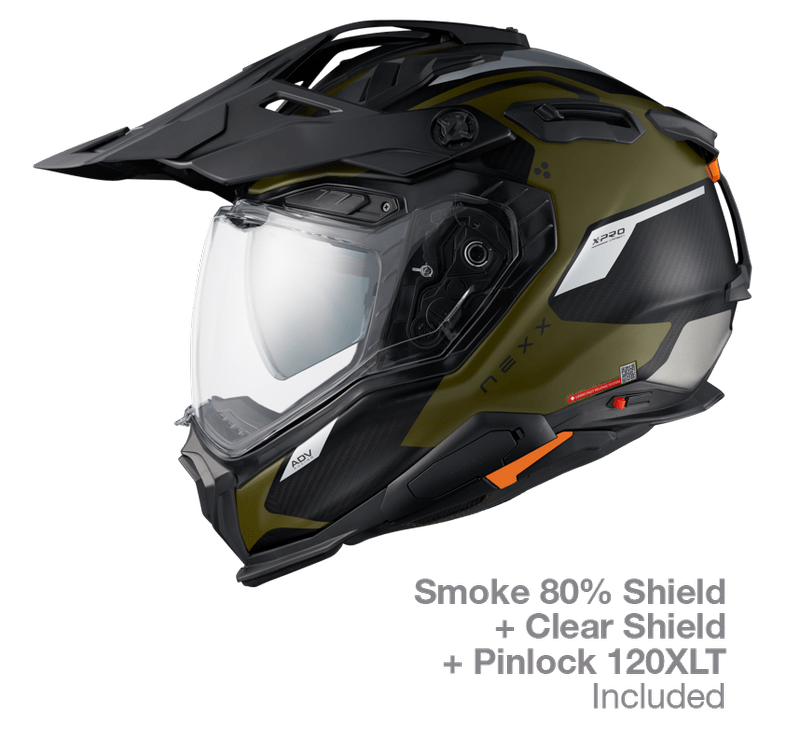 NEXX Adventure Helmet X.WED3 KEYO GREEN.SILVER MT  Size: 3XL | 01XE323417813