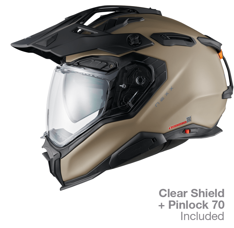 NEXX Adventure Helmet X.WED3 PLAIN DESERT MT  Size: 3XL | 01XE362419038