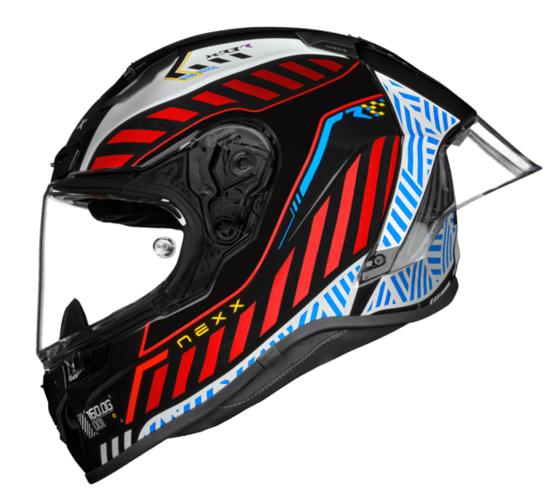 NEXX Race Helmet X.R3R OUT BRAKE BLACK.WHITE  Size: 2XL | 01XR301412012