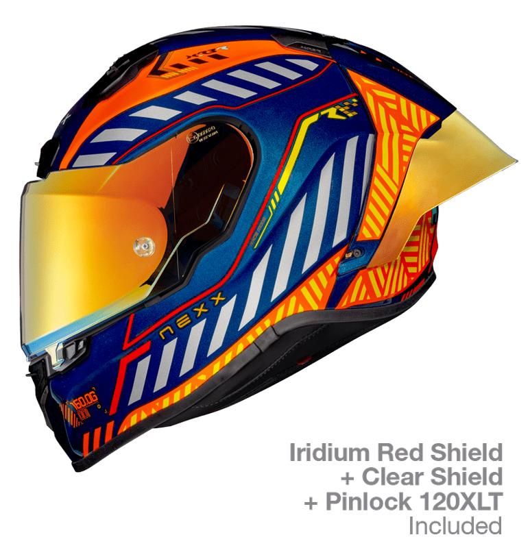 NEXX Race Helmet X.R3R OUT BRAKE ORANGE  Size: 2XL | 01XR307412025