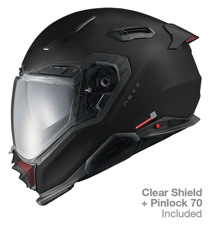 NEXX Street Helmet X.WST3 PLAIN BLACK MT  Size: 3XL | 01XS301437011