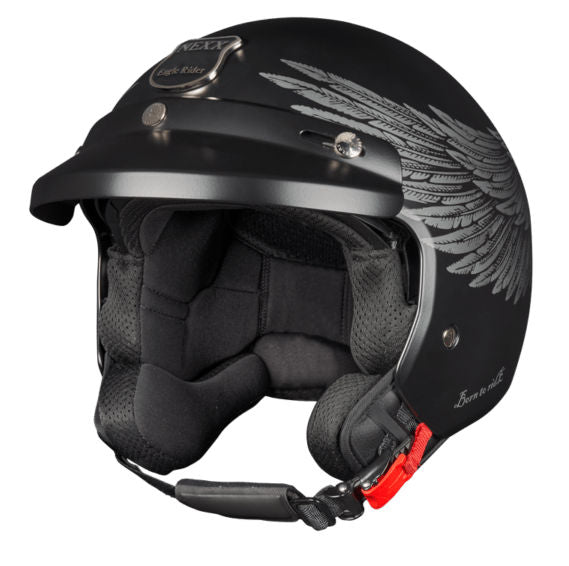 Nexx Helmet Y.10 EAGLE RIDER BLACK.GREY MT | 01Y1001421157