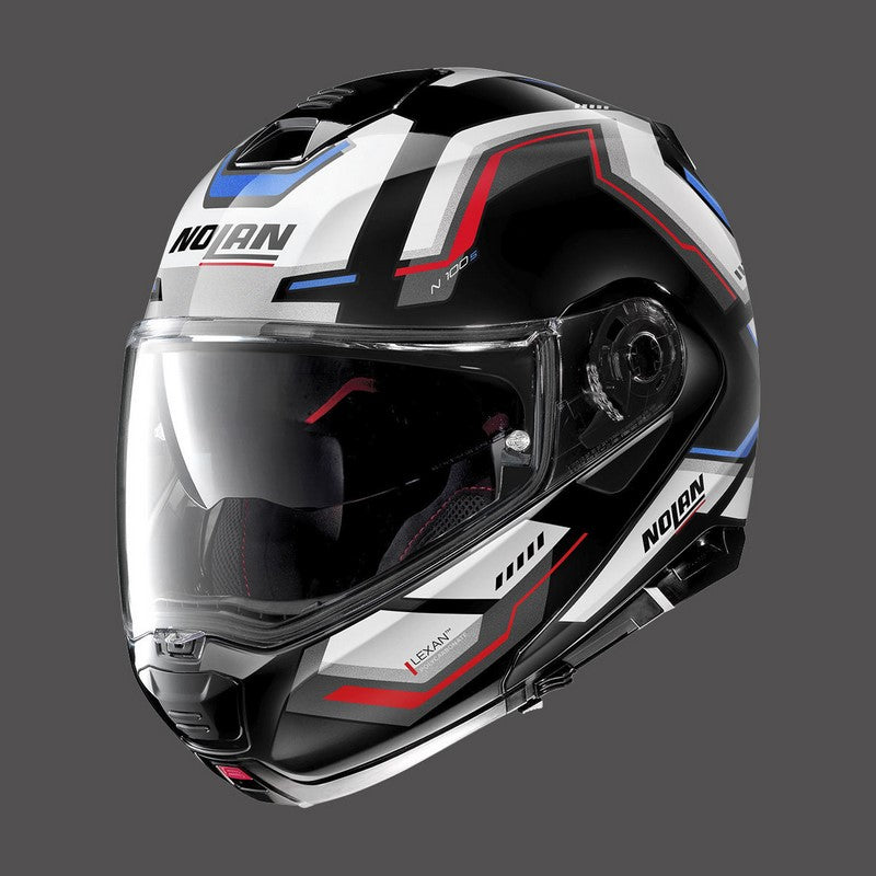 Nolan / ノーラン モジュラーヘルメット N100 5 Upwind N-com ブルーレッド | N15000522063