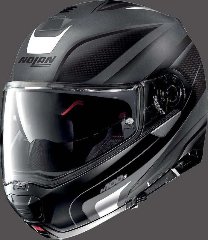Nolan / ノーラン Flip-Up Helmet N100-5 ORBITER N-COM  Grey White | N15000536067