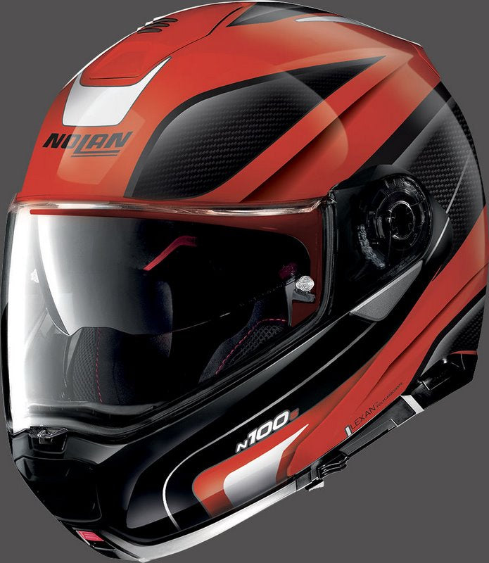 Nolan / ノーラン Flip-Up Helmet N100-5 ORBITER N-COM  Red | N15000536071