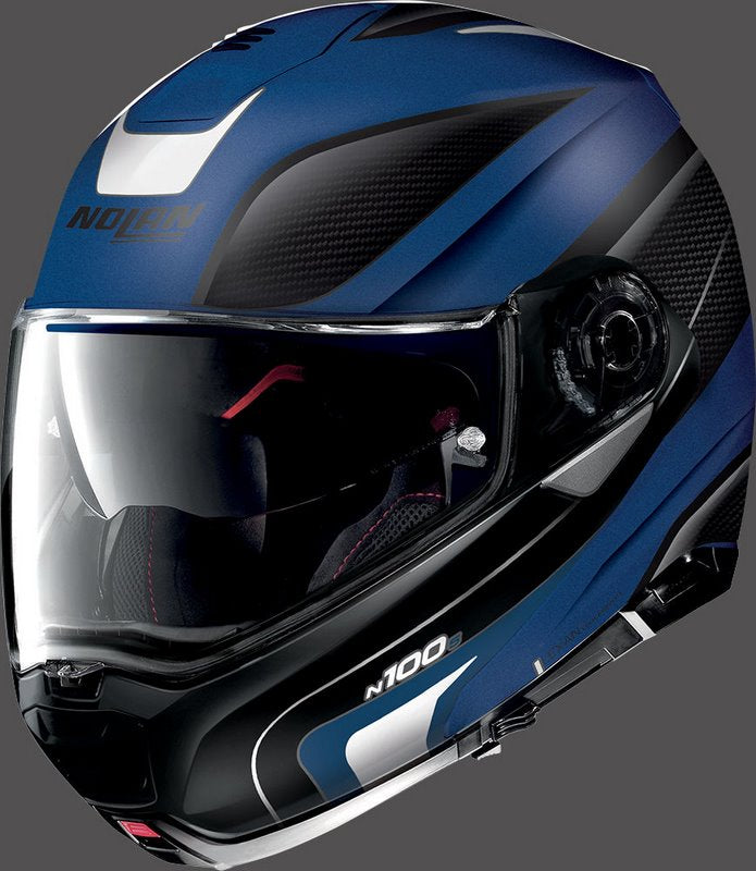 Nolan / ノーラン Flip-Up Helmet N100-5 ORBITER N-COM  Cayman Blue | N15000536073