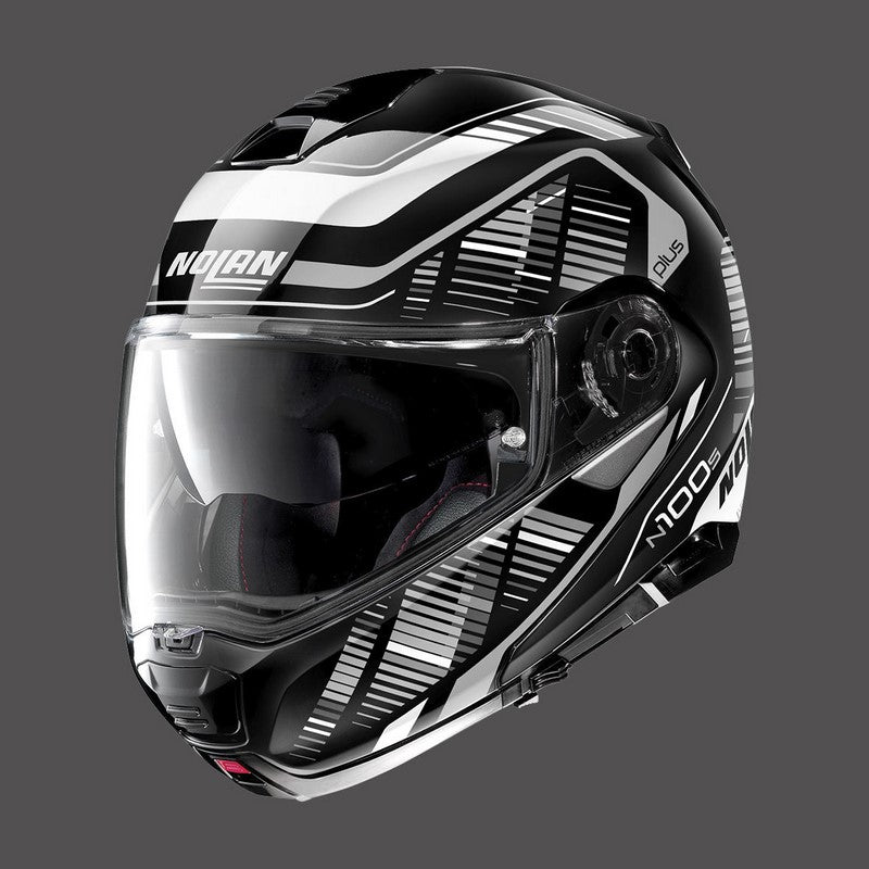 Nolan / ノーラン モジュラーヘルメット N100 5 Plus Starboard N-com ブラックグレイ | N1P000494044