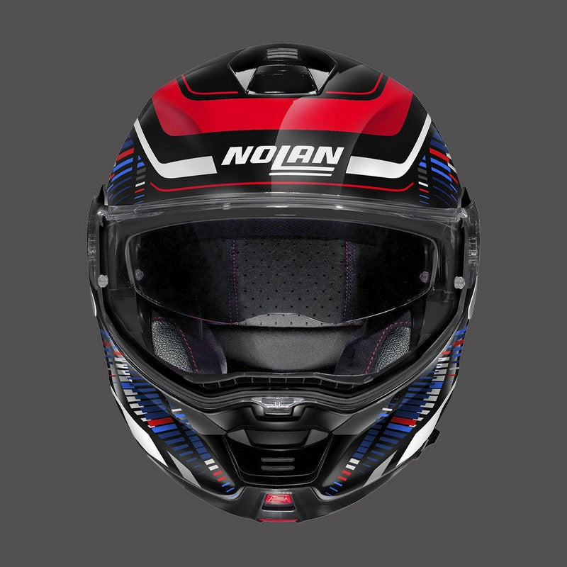 Nolan / ノーラン モジュラーヘルメット N100 5 Plus Starboard N-com ブルーレッド | N1P000494048