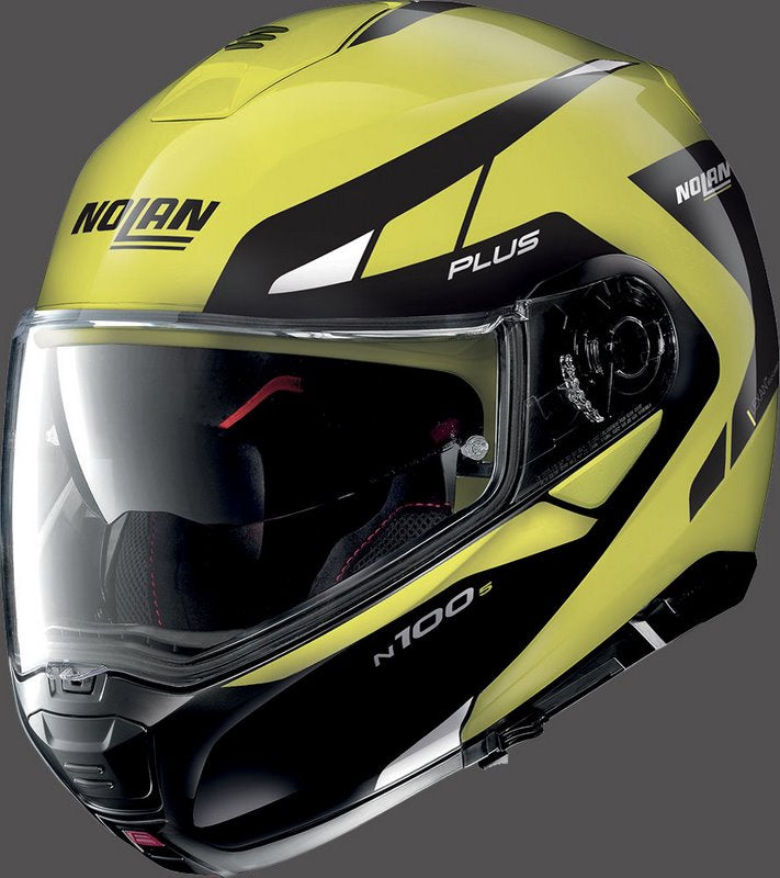 Nolan / ノーラン Flip-Up Helmet N100-5 P MILESTONE N  Led Yellow | N1P000910055