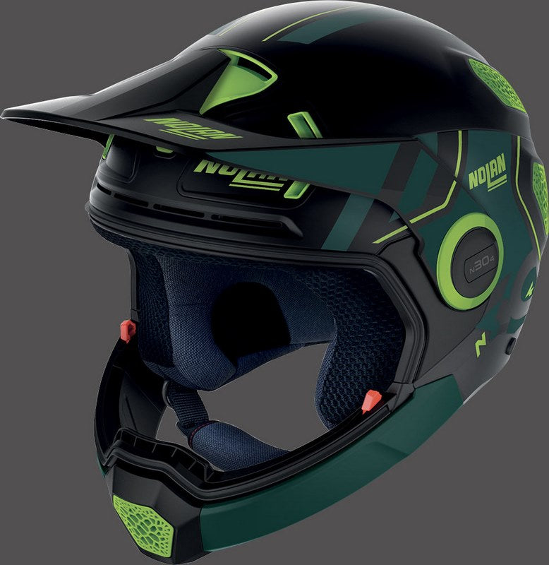 Nolan / ノーラン Modular Helmet N30-4 XP PARKOUR  Green | N3B000662030