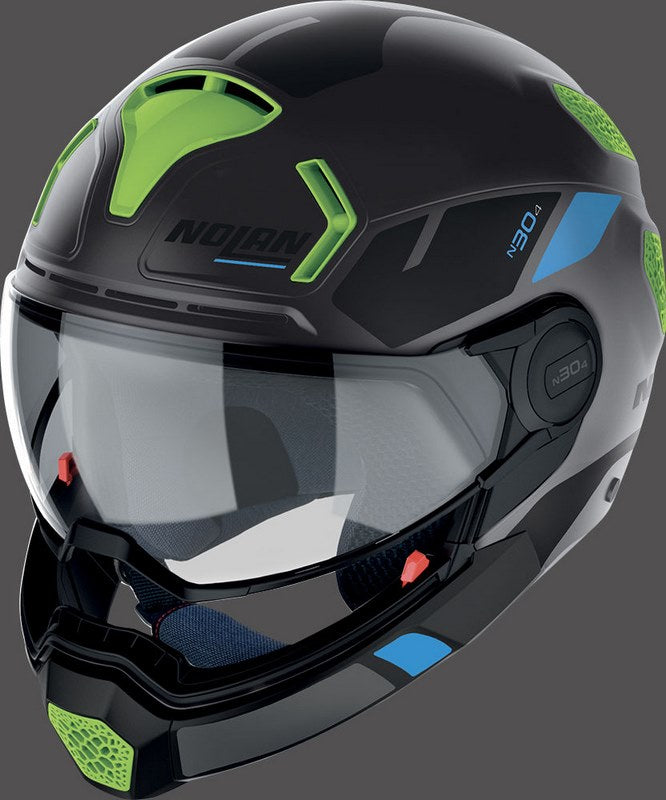 Nolan / ノーラン Modular Helmet N30-4 TP BLAZER  Green | N3D000632024