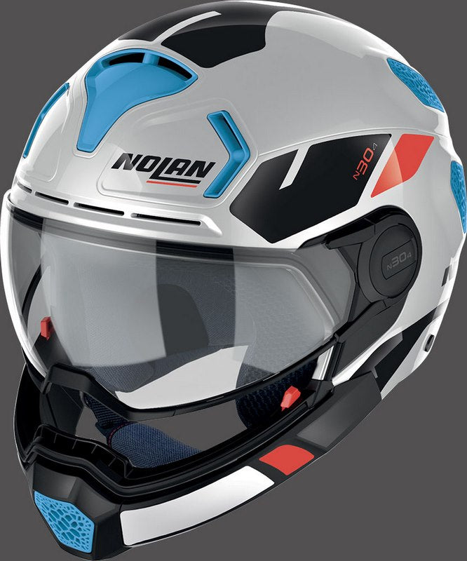 Nolan / ノーラン Modular Helmet N30-4 TP BLAZER  White | N3D000632025