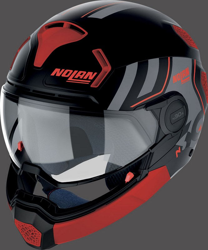 Nolan / ノーラン Modular Helmet N30-4 TP PARKOUR  Red | N3D000662021