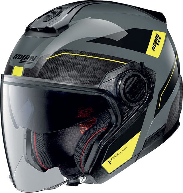 Nolan / ノーラン Jet Helmet N40-5 06 PIVOT N-COM  Yellow Slate Grey | N4Z000526026