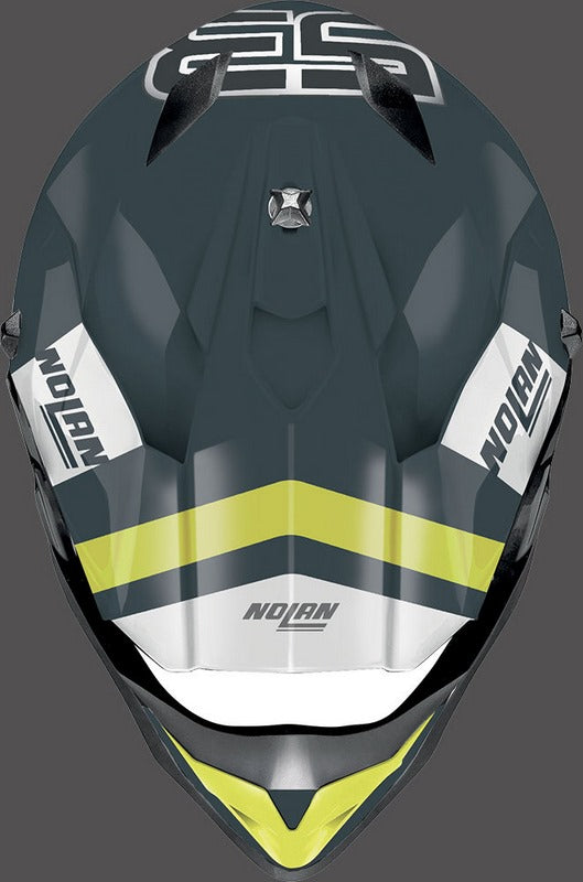 Nolan / ノーラン Full Face Helmet N53 SPARKLER  Grey Yellow | N53000799091
