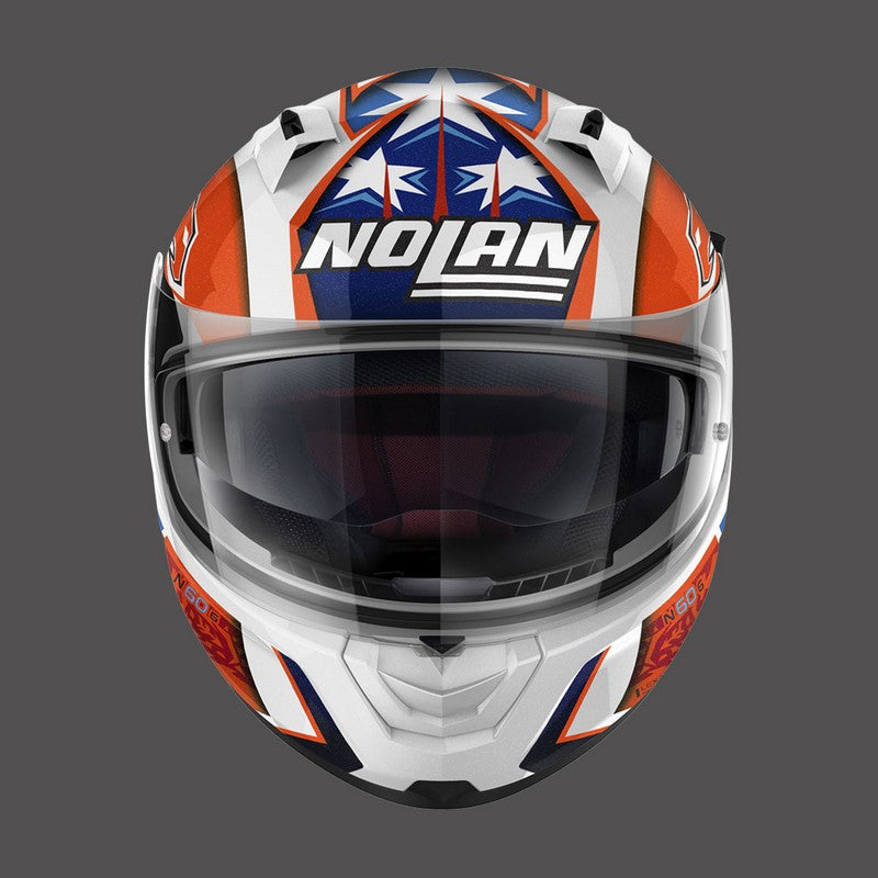 Nolan / ノーラン フルフェイスヘルメット N60 6 Gemini Replica Casey Stoner ホワイト | N66000300050
