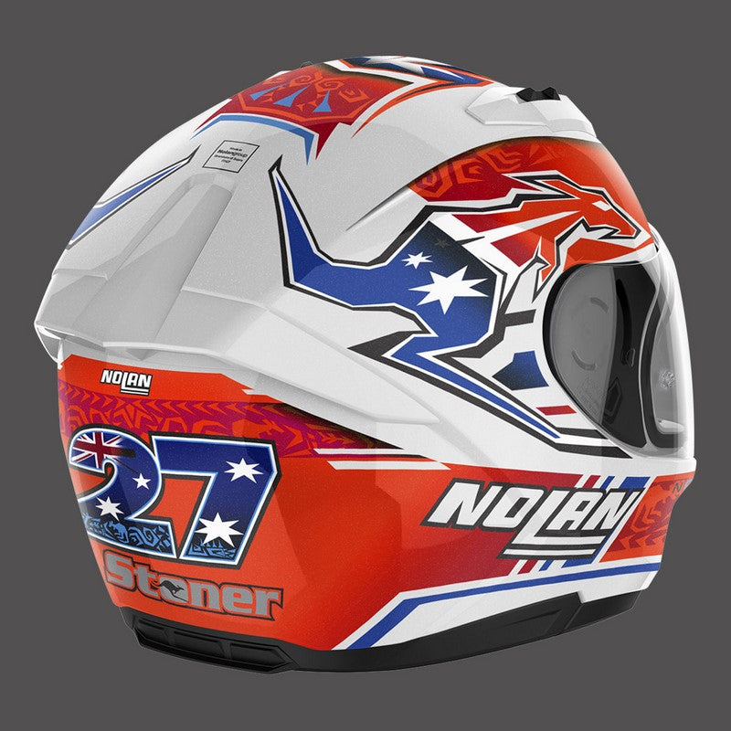 Nolan / ノーラン フルフェイスヘルメット N60 6 Gemini Replica Casey Stoner ホワイト | N66000300050