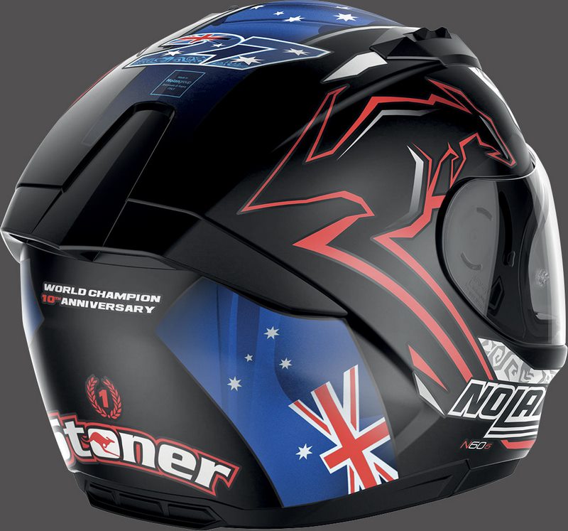 Nolan / ノーラン Full Face Helmet N60-6 GEMINI REPLICA  Stoner 10th Anniversary | N66000300052