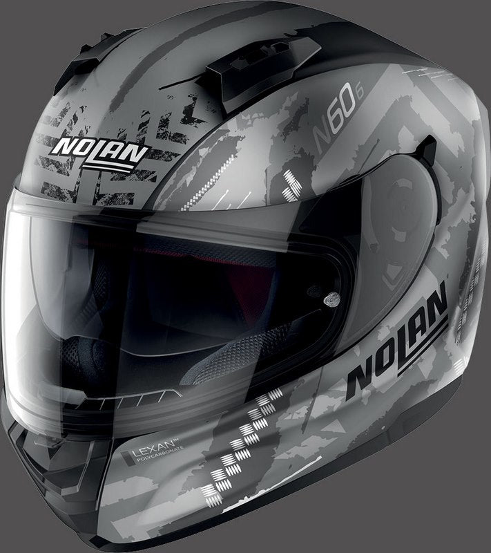 Nolan / ノーラン Full Face Helmet N60-6 WHEELSPIN  Black Grey | N66000619057