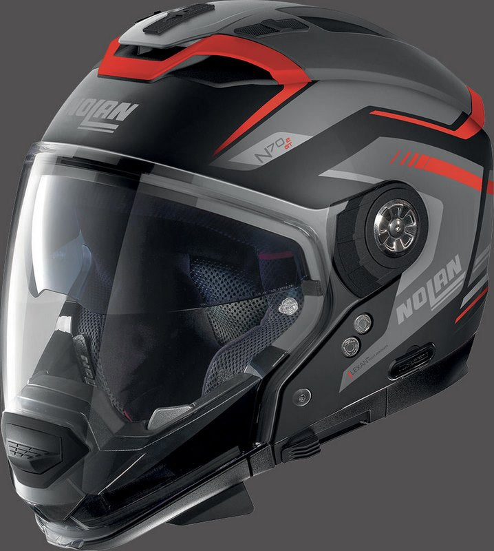 Nolan / ノーラン Modular Helmet N70-2 GT SWITCHBACK N  FLAT BLACK | N7G000598058