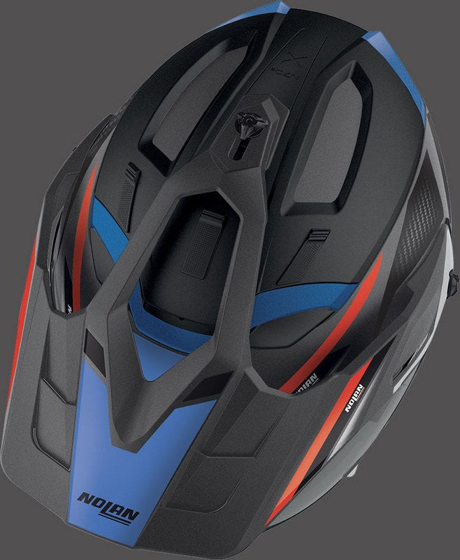 Nolan / ノーラン Full Face Helmet N70-2 X EARTHQUAKE N-C  Blue Black | N7X000583048