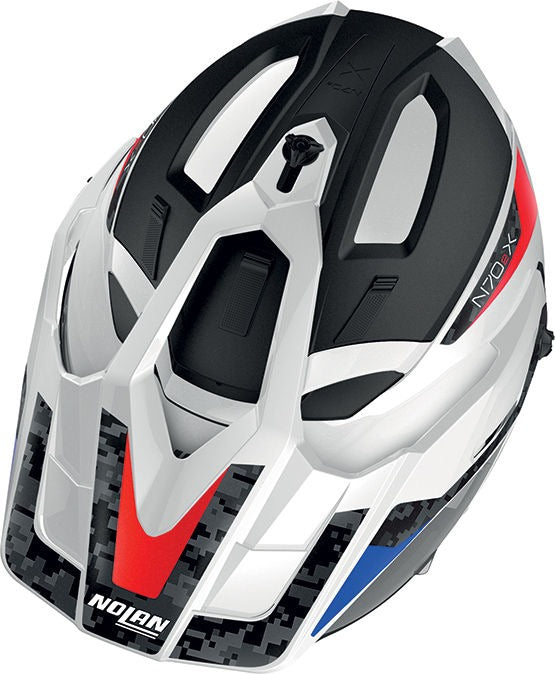 Nolan / ノーラン Modular Helmet N70-2 X 06 TORPEDO N-C  White Blue Red | N7Y000547045