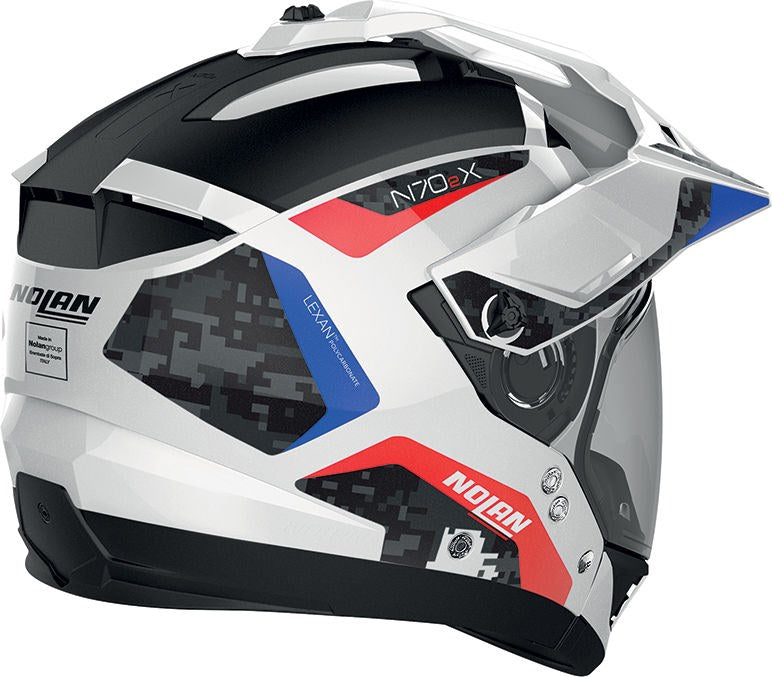 Nolan / ノーラン Modular Helmet N70-2 X 06 TORPEDO N-C  White Blue Red | N7Y000547045
