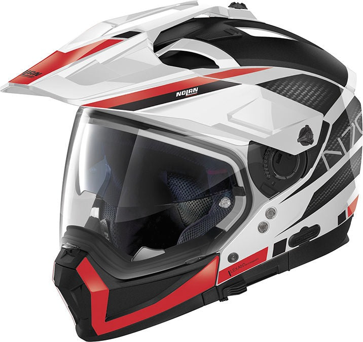 Nolan / ノーラン Modular Helmet N70-2 X 06 EARTHQUAKE  White Red | N7Y000583049